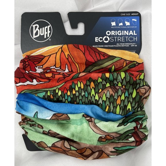Buff Unisex UV+ Multifunctional Neck Scarf Bandana Eco Stretch banf festival - Picture 1 of 6